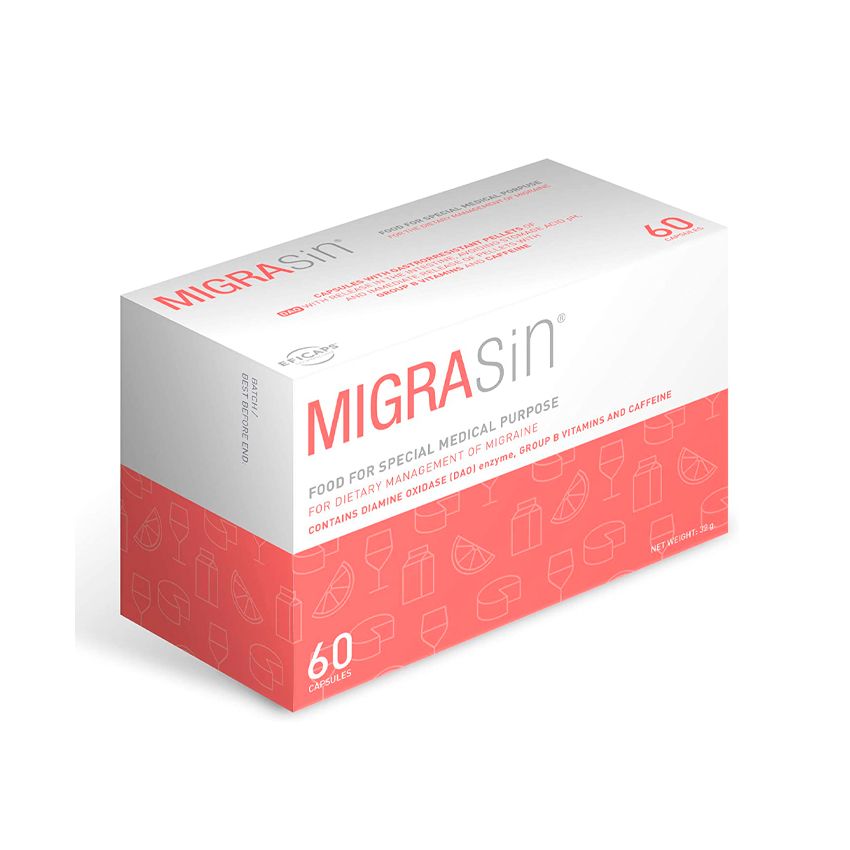 Vpharma Migrasin 60 Capsules