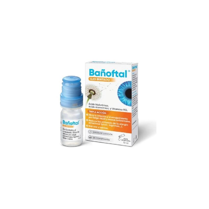 Bañoftal Oeil Irrité Triple Action 10Ml