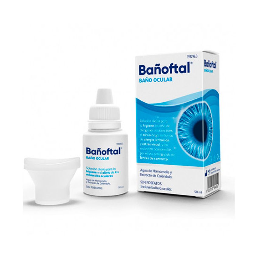 Bañoftal Bain Pour Les Yeux 50Ml