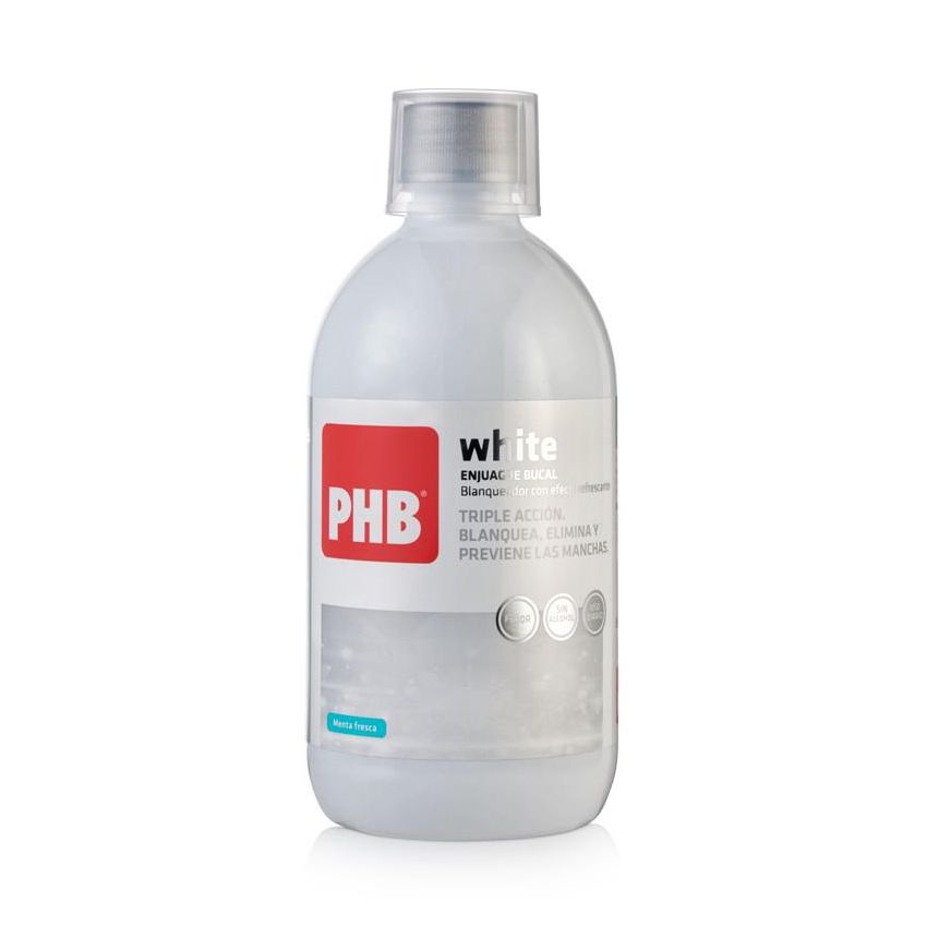 Phb Bain De Bouche Blanc 500Ml