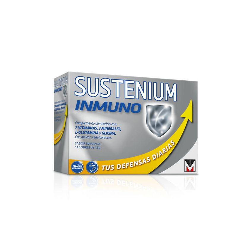 Sustenium Immuno Food Supplement Orange Flavor 14 Sachets