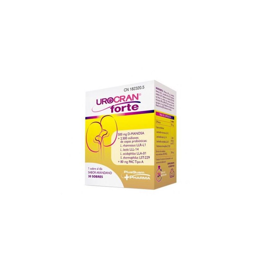 Pusquampharma Urocran Cranberry Probiotiques 30 Gélules