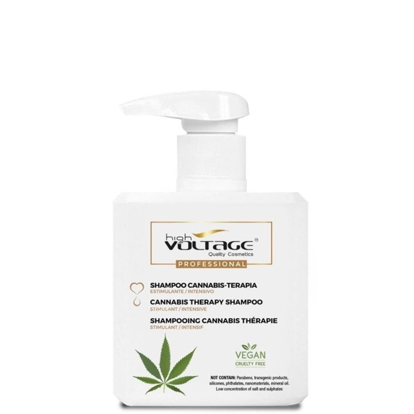 Voltage Cosmetics Shampoo Cannabis - Terapia Champú 500Ml