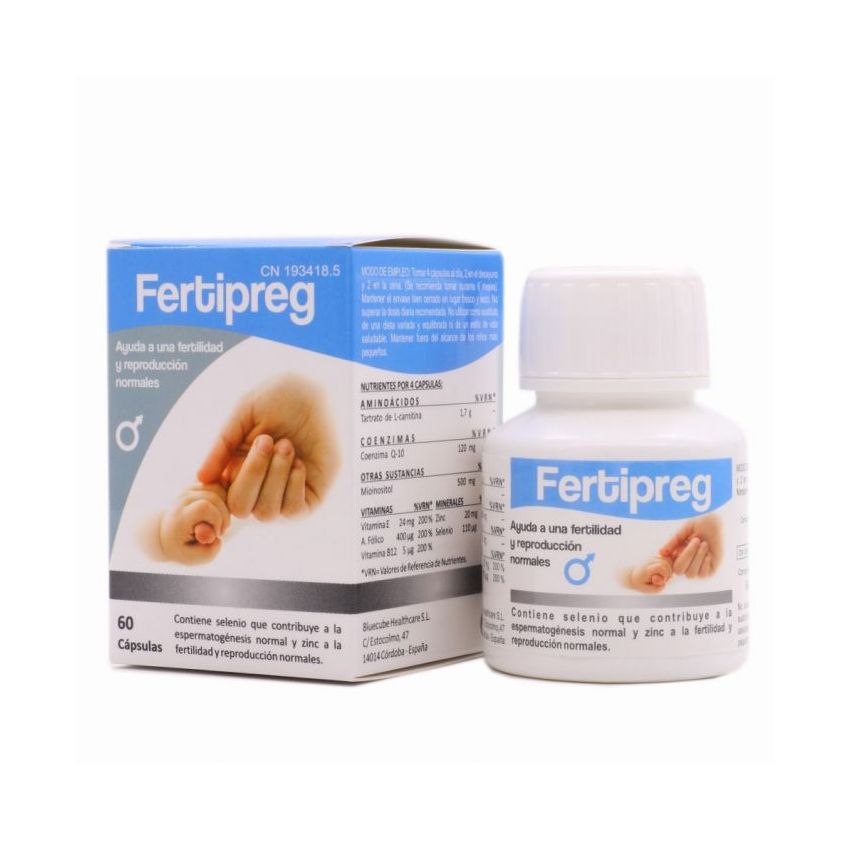 Bluecube Fertipreg 60 Capsules