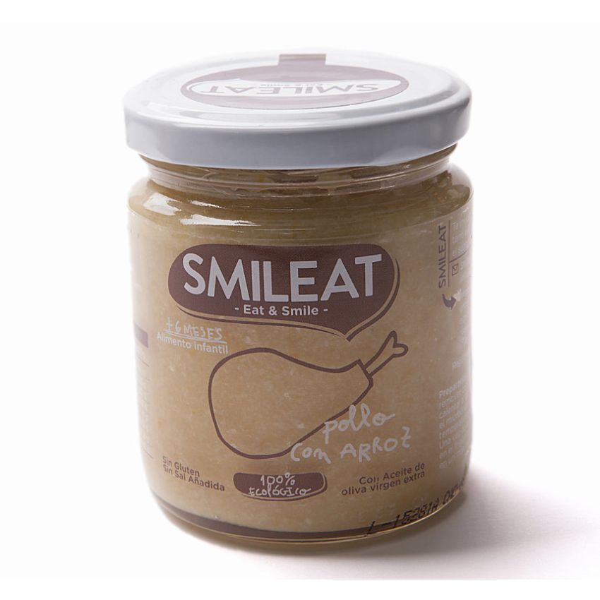 Smileat Potito Bio Pollo Con Arroz 230G
