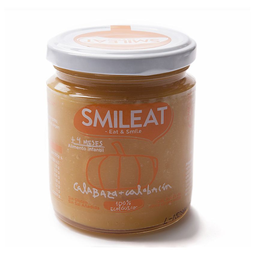 Smileat Potito Bio Calabaza Calabacin 230G