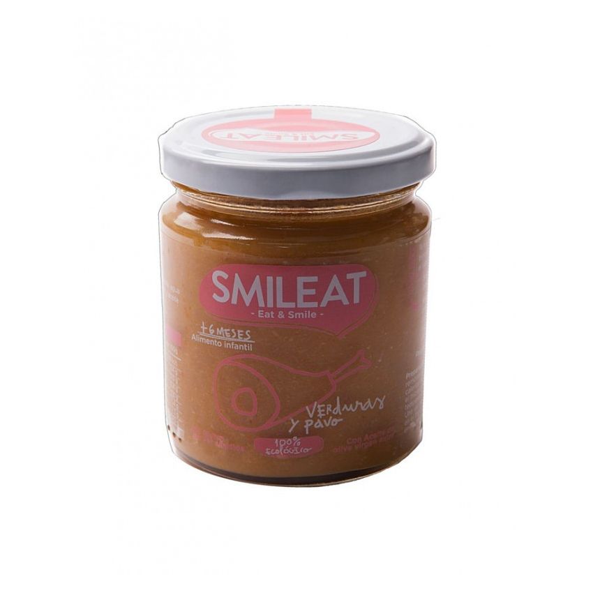 Smileat Potito Bio Pavo Con Verduras 230G