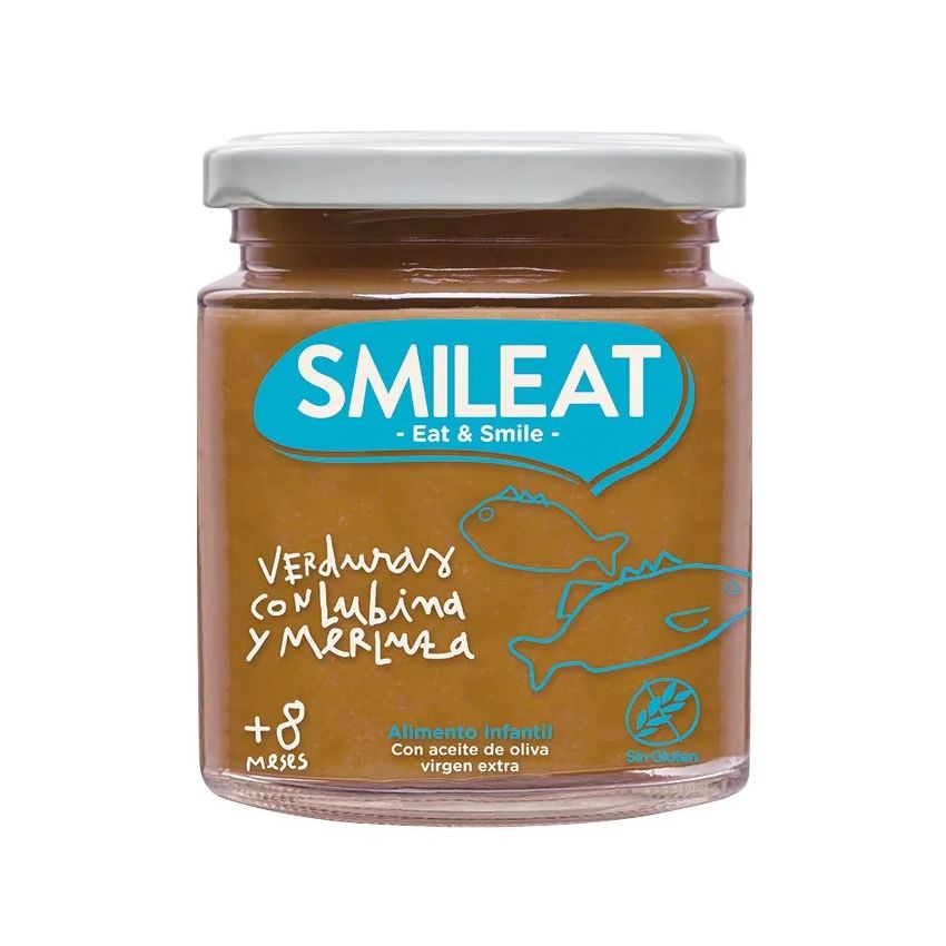 Smileat Potito Bio Verduras Lubina Merluza 230G