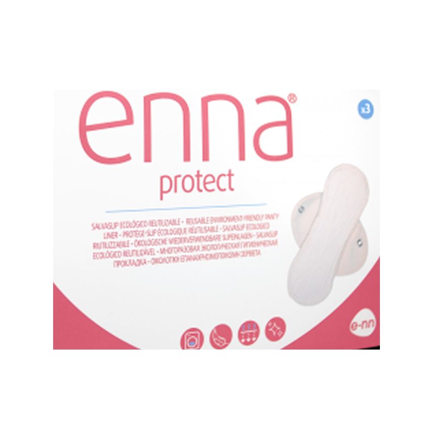 Enna Protège-Slip Écologique Réutilisable  Protect 3  Unités