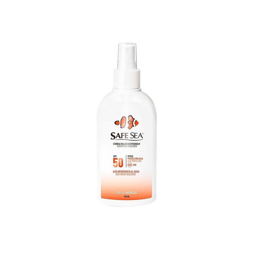 Safe Sea Crème Solaire Ecofriendly Corps Spf50 Vaporisateur 100Ml