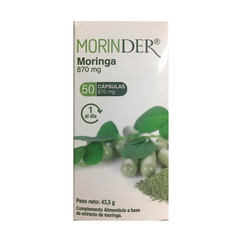Morinder Moringa 870Mg 50 Capsules
