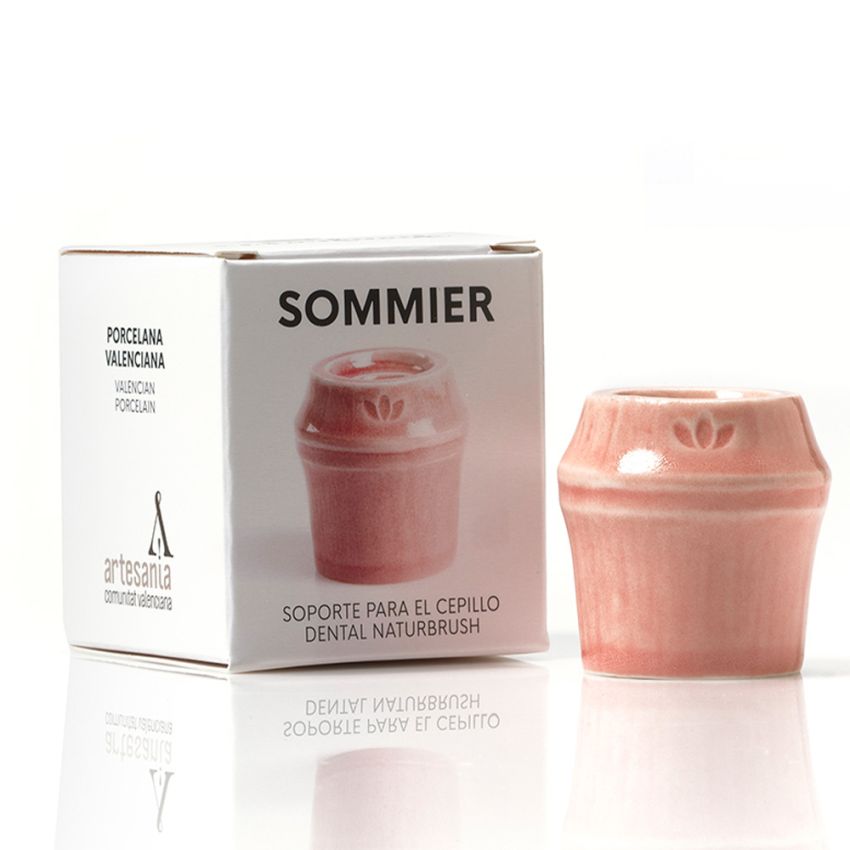 Sommier Soporte Para Cepillo Dental - Sommier Soporte Para Cepillo Dental #Rojo 1 Pz