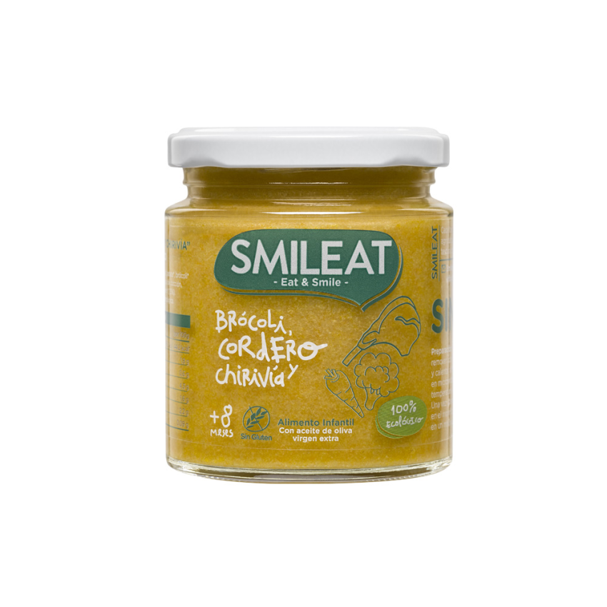 Smileat Potito Bio Brocoli Cordero Y Chirivia 230G