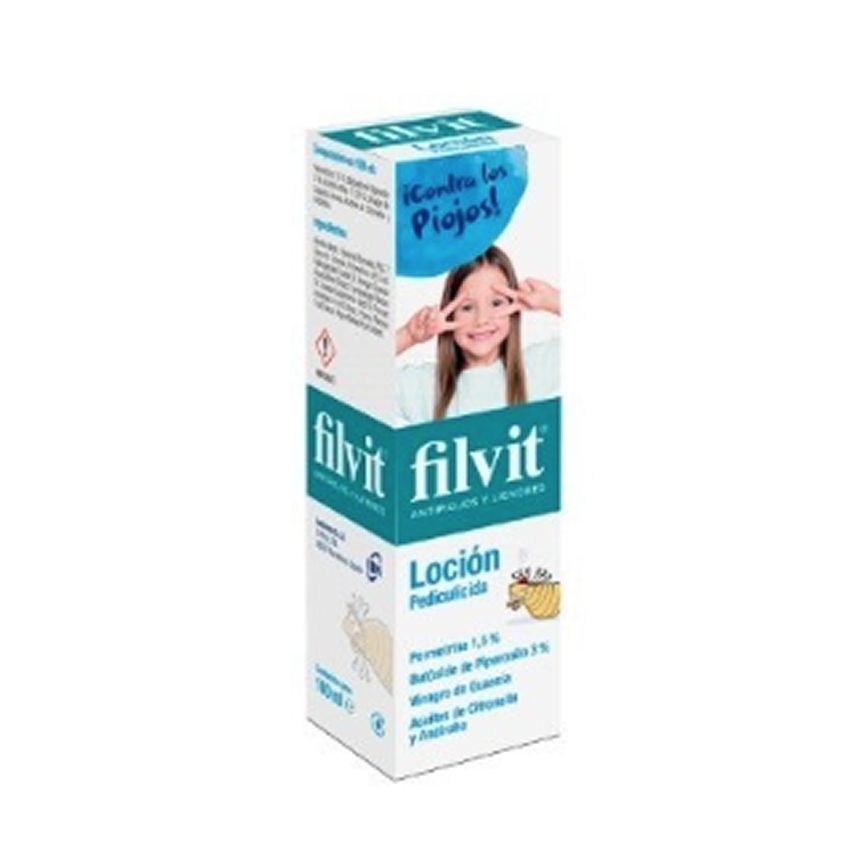 Filvit Lotion Anti-Poux Pédiculicide 100 Ml