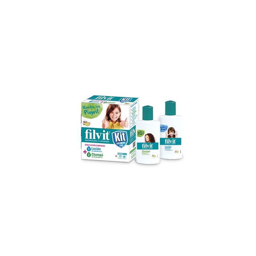Filvit Anti Poux Lotion 100Ml Coffret 2 Produits