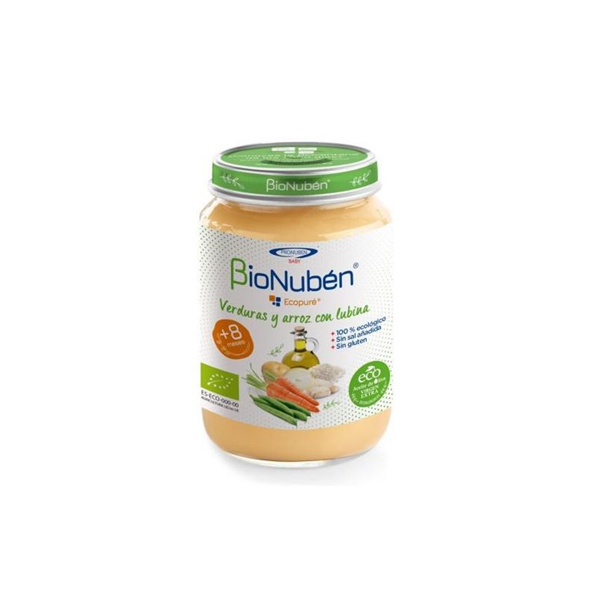 Bionubén Ecopure Légumes Riz Bar De Ligne 250G