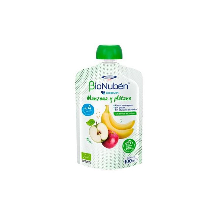 Bionubén Ecopouch Pomme Et Banane 100G