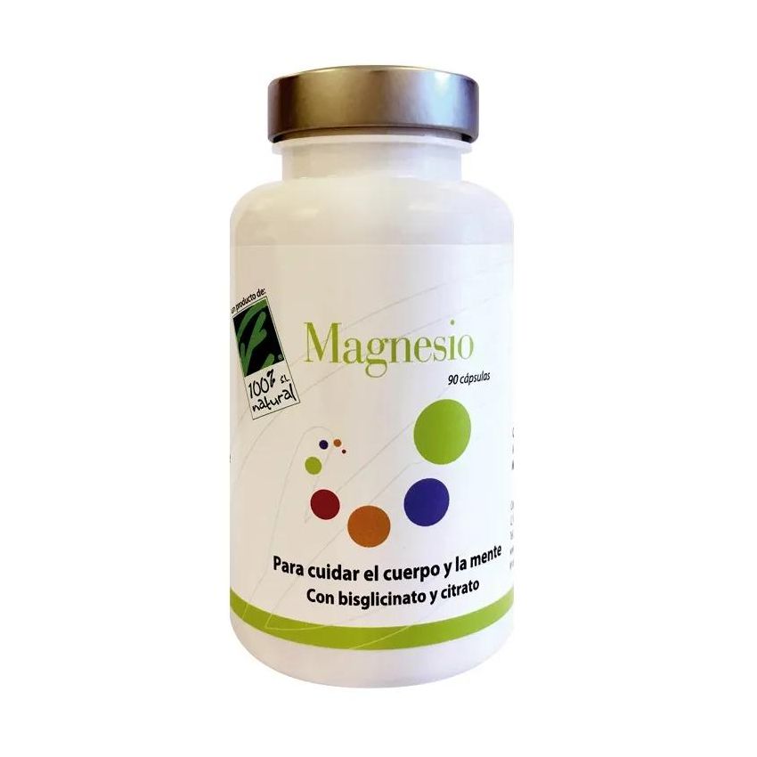 100%Natura Magnesio 180 Cap