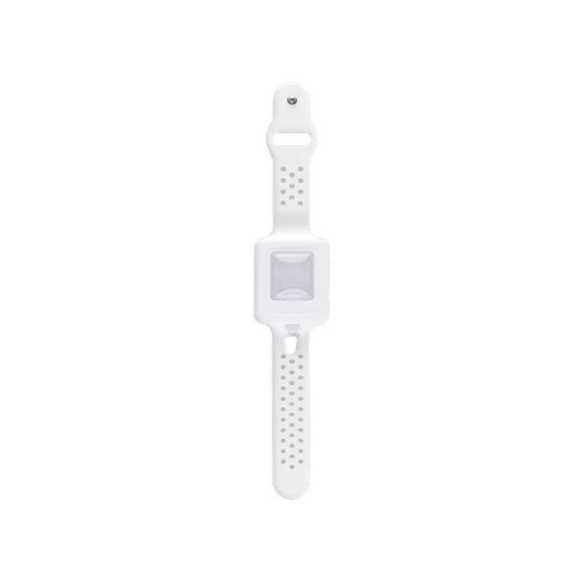 Cleands Bracelet Gel Hydroalcoolique Blanc