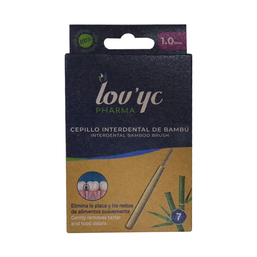 Elie Saab Lovyc Bambu Cepillo Interdental Caja 1Un