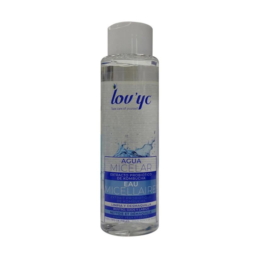 Lovyc Probiotico Kombucha Agua Micelar Rostro Ojos Y Labios 500Ml