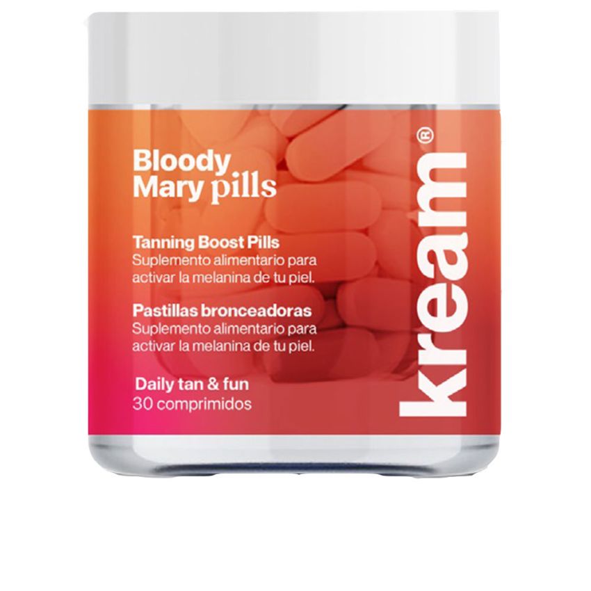 Kream Bloody Mary Pills Pastillas Bronceadoras 30 U