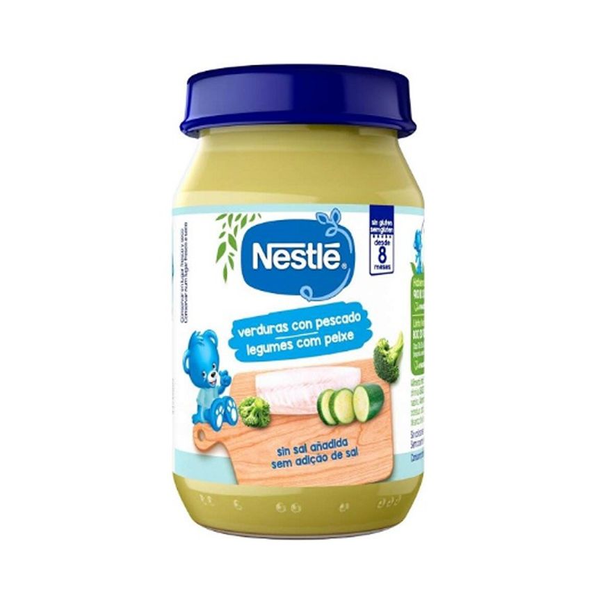 Nestlé Petit Pot De Légumes Avec Poisson +8M 190G
