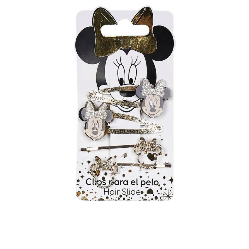 Clips #Minnie 7,4 X 12,5 X 2 Cm - 4 U
