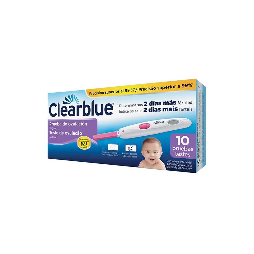 Clearblue Test D'Ovulation 10 Unités