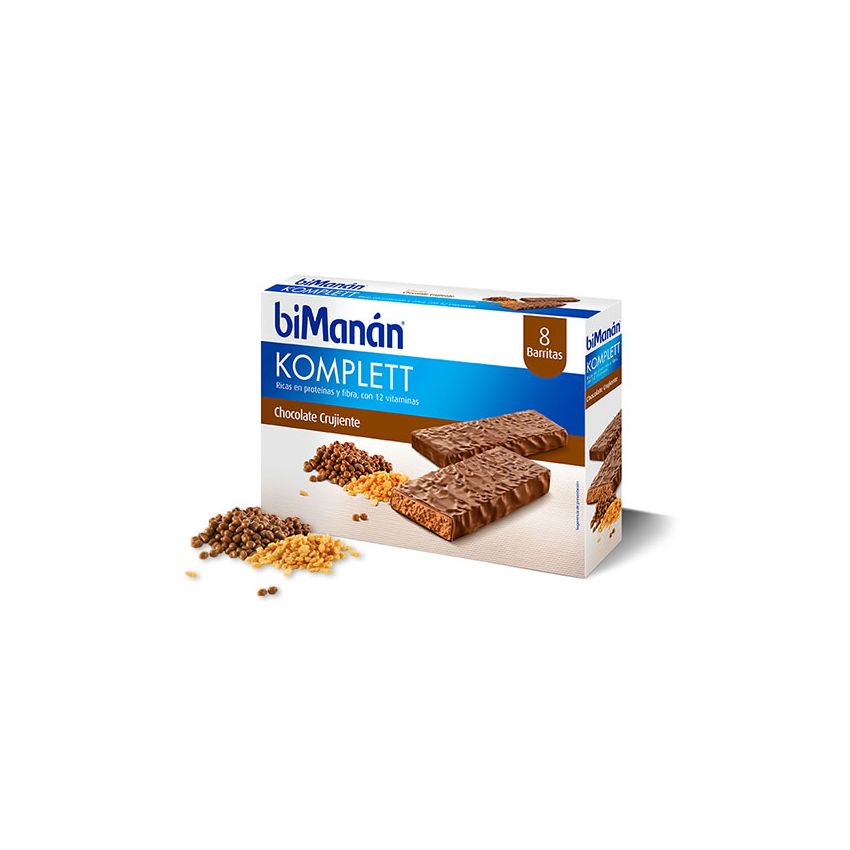 Bimanan Sustitutive Barres Au Chocolat Komplett 8 Unités