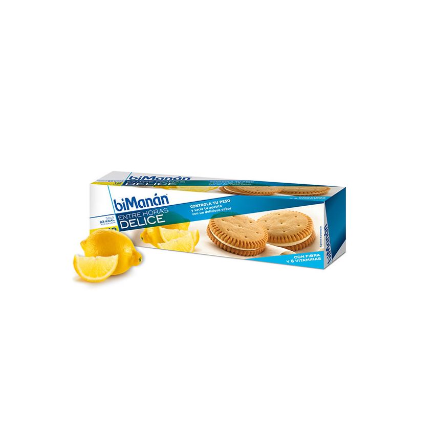 Bimanan Biscuits Saveur Citron 2 Unités