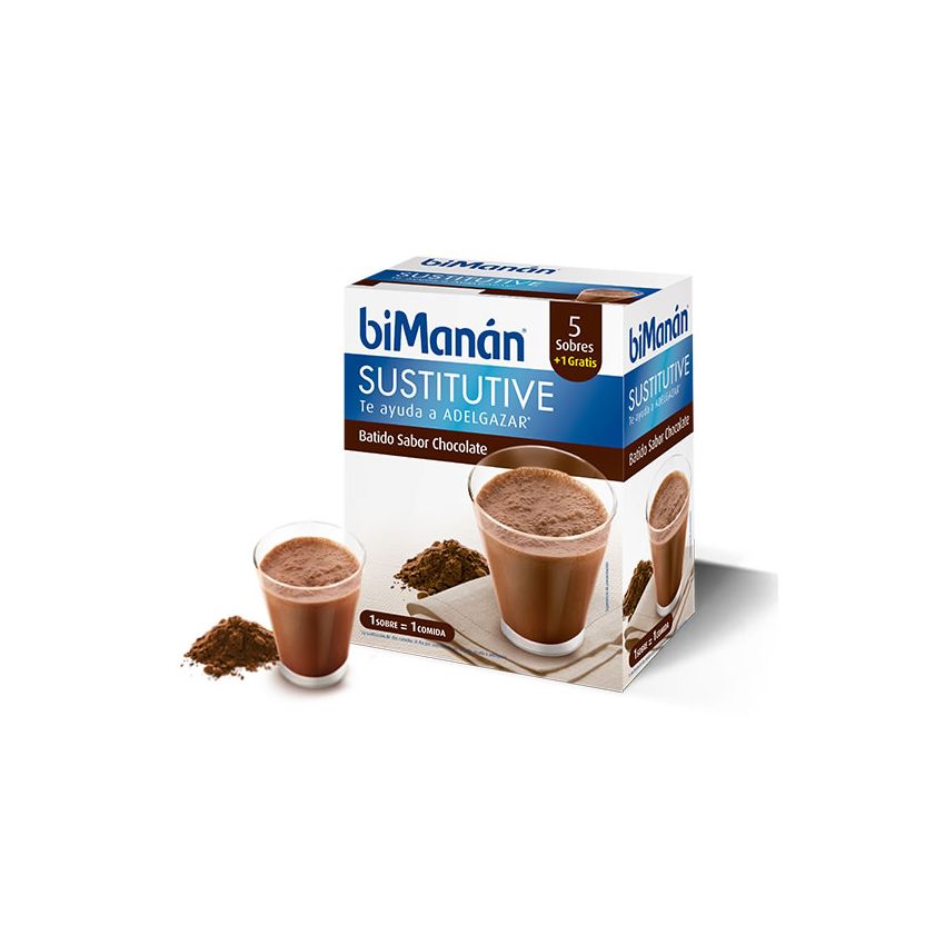 Bimanan Sustitutive Milk-Shake Au Chocolat 5 Unités