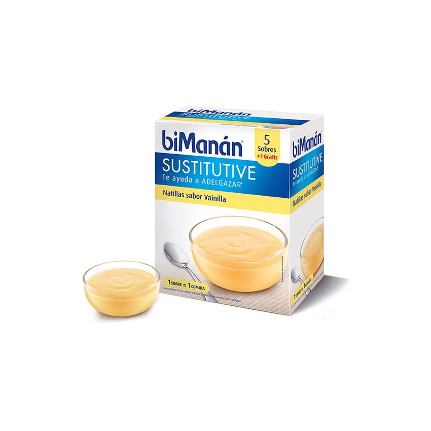 Bimanan Sustitutive Crèmes À La Vanille 5 Unités