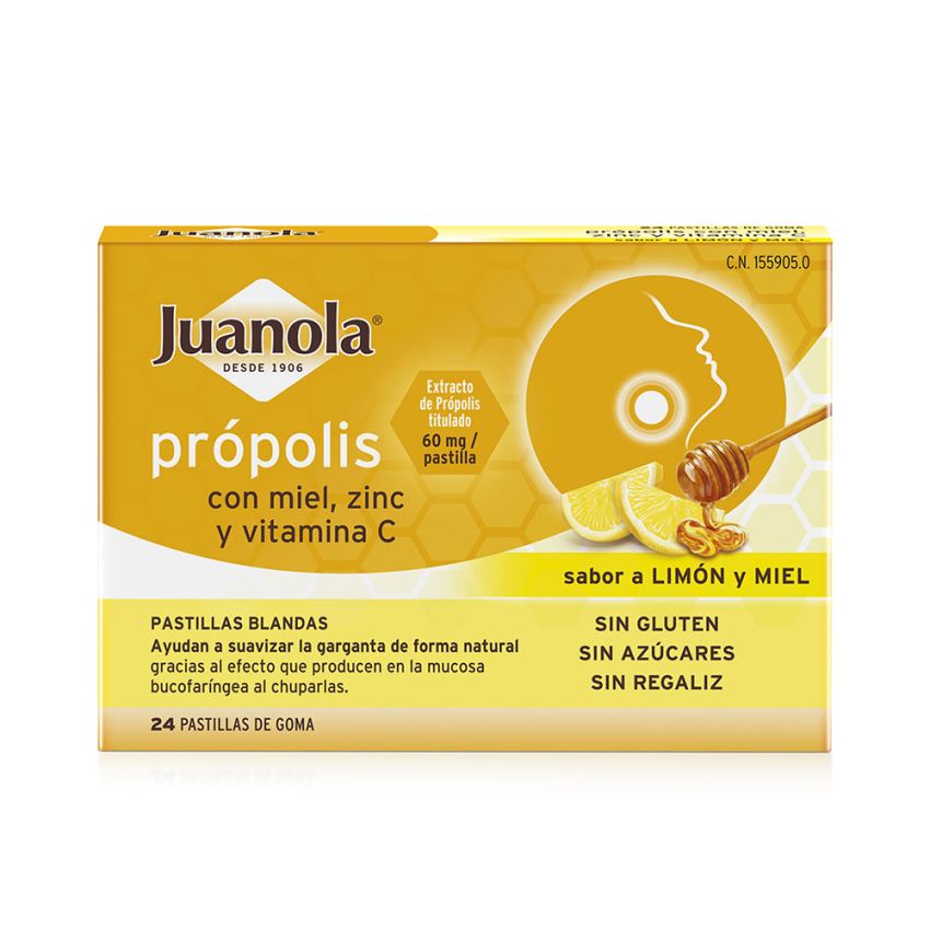Propolis #Gélifiés Au Miel De Citron - 24 U