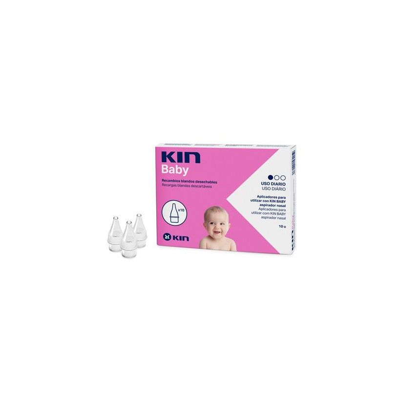 Kin Baby Nasal Recambio Blando 10Uds
