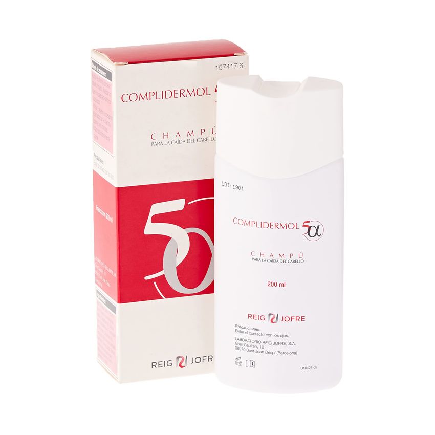 Complidermol 5 Alpha Shampooing Anti-Chute 200Ml