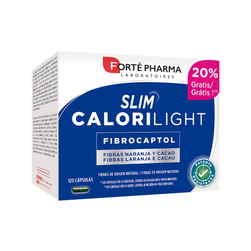 Slim Calori Light Fibrocaptol - 120 Cápsulas