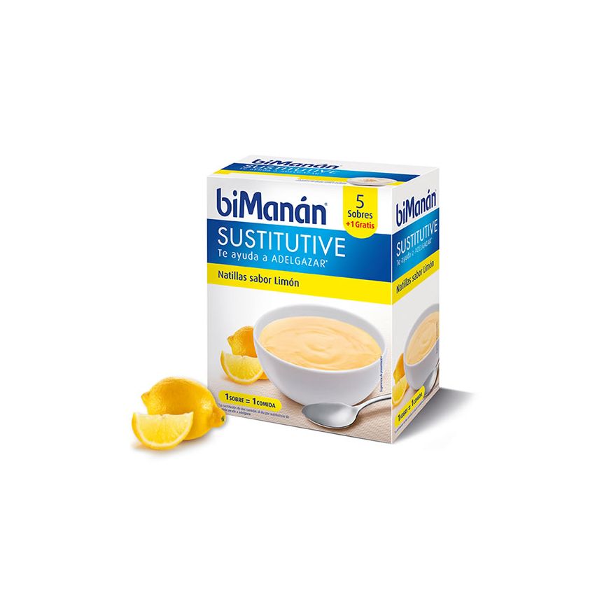 Bimanan Sustitutive Crèmes Au Citron 5 Unités