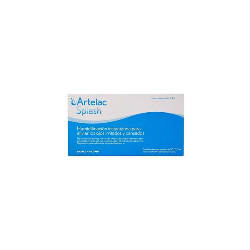 Artelac Splash Colirio Ojos Secos 0.5Ml 30 Monodosis