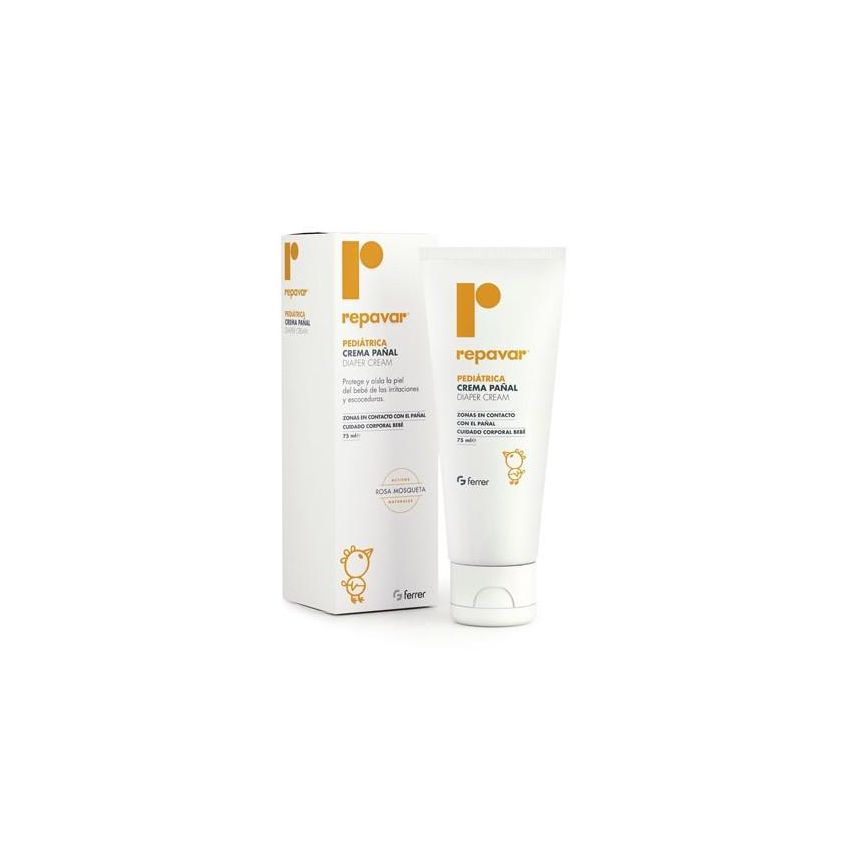 Repavar Pédiatrique Crème Érythème Fessier 75Ml