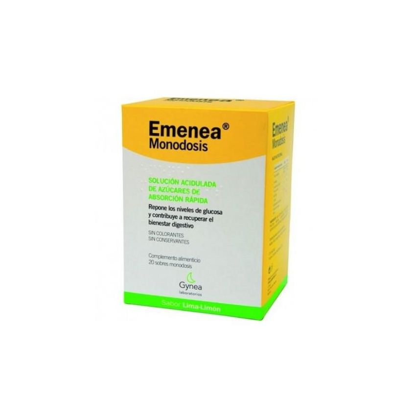 Gynea Emenea 20 Monodosis De 10Ml Sabor Lima Limón