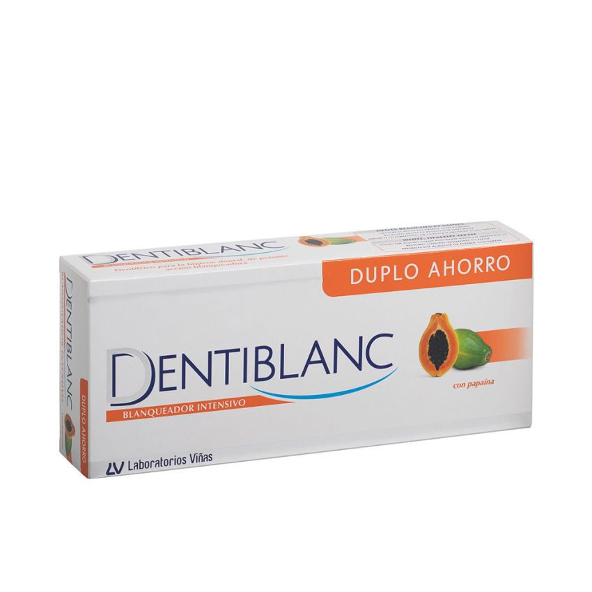 Dentiblanc Blanchiment Intensif Avec Pack Papaye - 2 X 100 Ml