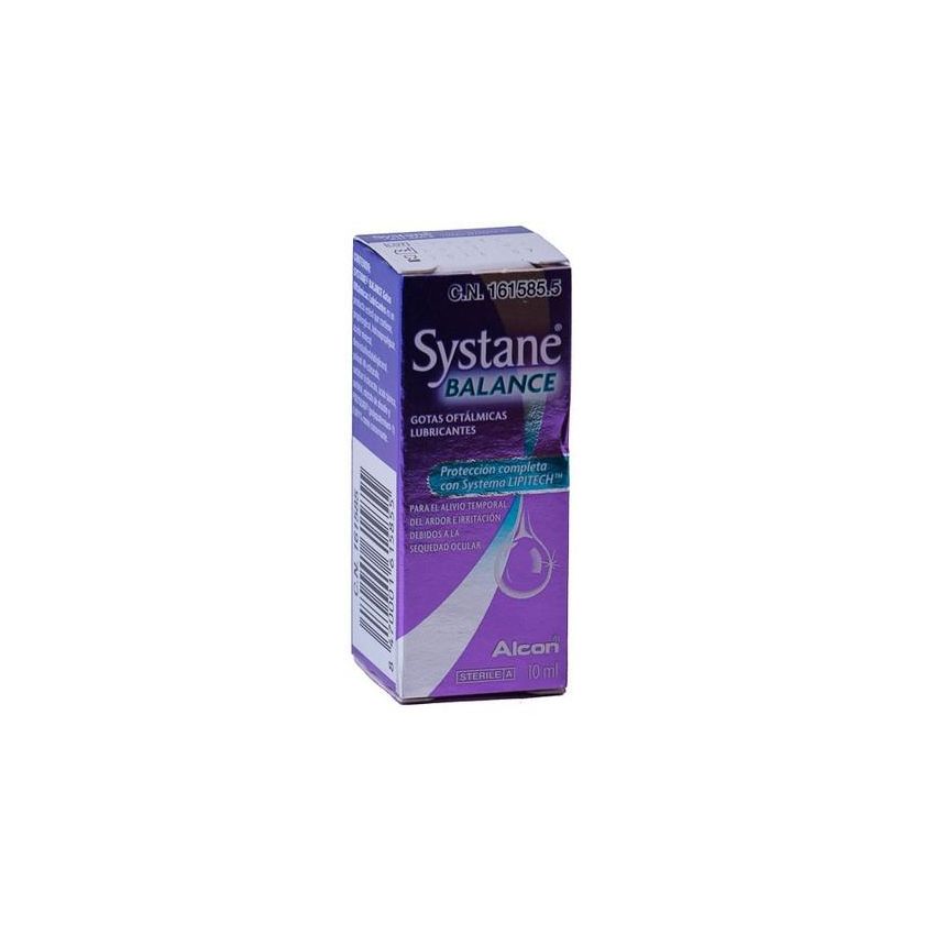 Alcon Systane Balance Gouttes Ophtalmiques Lubrifiantes 10Ml