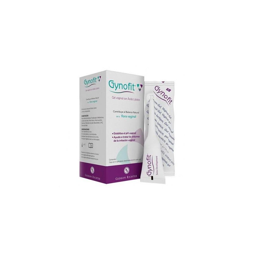 Gynofit Gel Vaginal Con Ácido Láctico 6 Aplicaciones Aristo