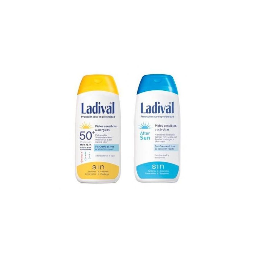 Duplo Protector Solar Allerg 50Ml Aftersun 200Ml Ladival