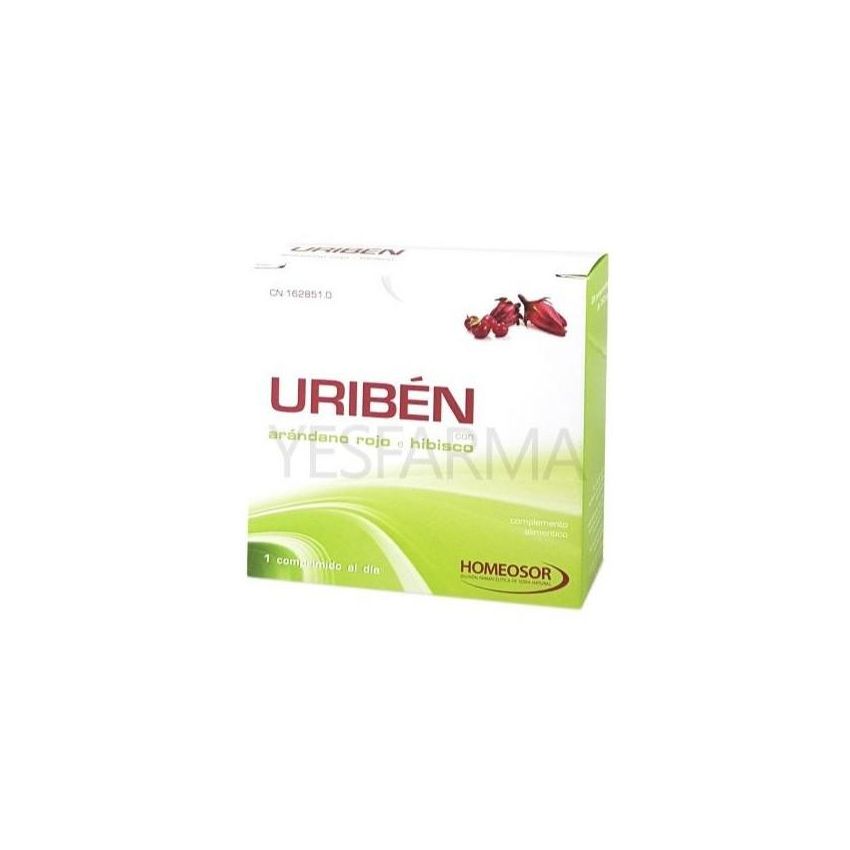 Uriben Sabor Arándano Rojo 28 Comprimidos Pharmasor