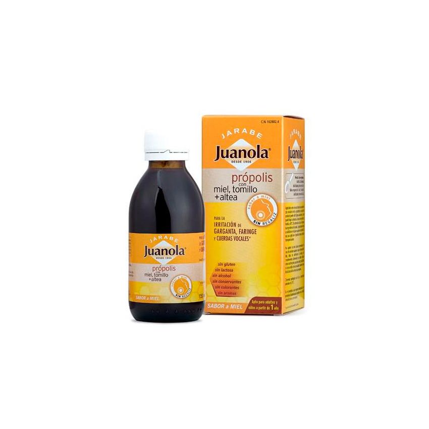 Juanola Sirop Au Miel Et Au Thym De Propolis 140Ml