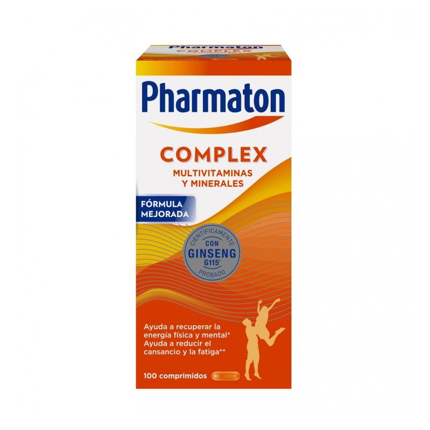 Pharmaton Complex Multivitamins And Minerals With Ginseng G115 100 Capsules