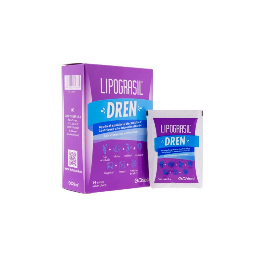 Lipograsil Dren Citrus Flavour 14 Sachets