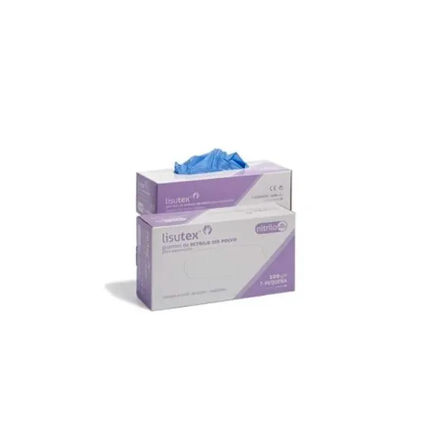Guantex Lisutex Nitrilo S-P T-M 100U